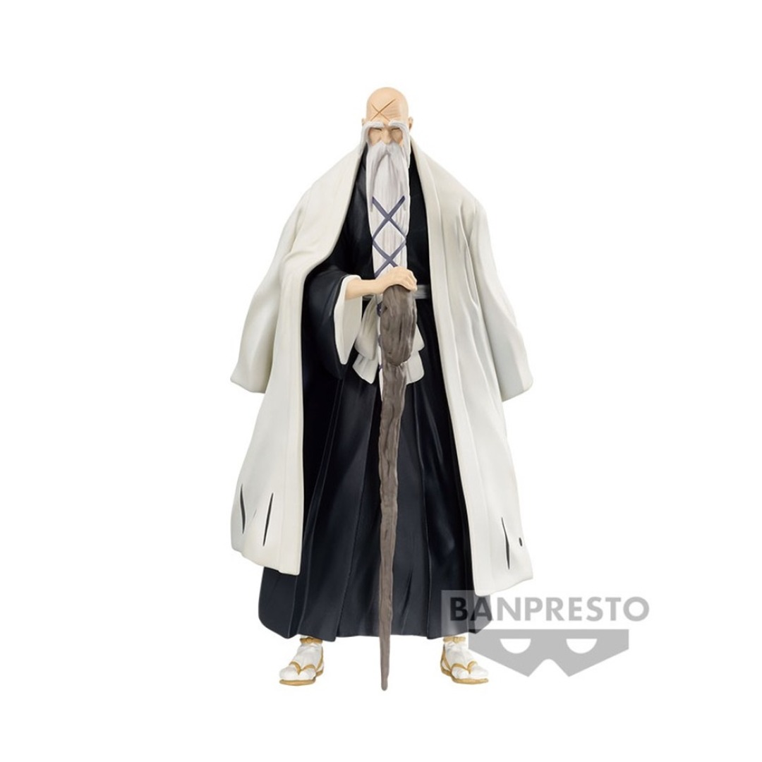 a61003ac02ac85388f7665ae54518301-1.jpg Bleach Shigekuni Yamamotogenryusai Solid And Souls Banpresto Figure - Image 1