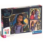 Disney Wish 3 Puzzle 48 Pieces Set