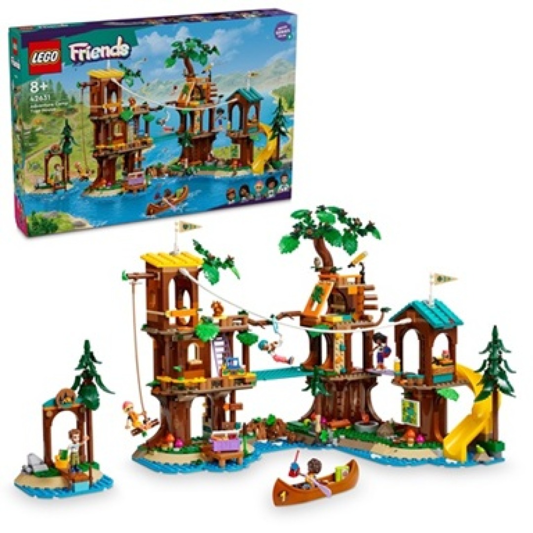 a6f1ca5ade4a4c88c10fde2a137886e0.jpg LEGO Friends 42631 Adventure Camp Tree House - Image 1