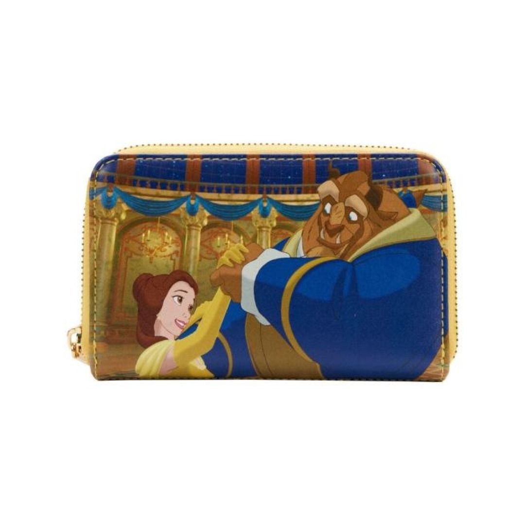 a7a836210ac9bc2a5f43ae69c9e3fe81.jpg Disney Beauty & The Beast Princess Scene Loungefly Wallet - Image 1