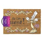 Disney Beauty & The Beast Be Our Guest Door Mat