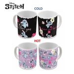 Disney Stitch I Love U Heat Change Mug