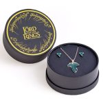 The Lord Of The Rings Leaf Of Lorien Gift Set Necklace & Earrings
