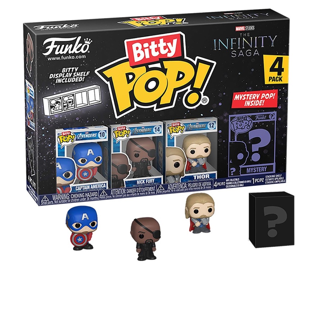 a99364a1bcdf3b513602973745450529.jpg Funko Bitty POP! Marvel The Infinity Saga Captain America - Image 1