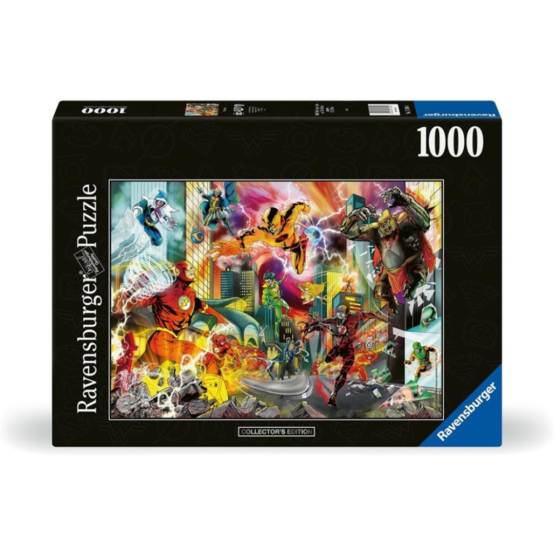 aa1066d4c3a6ebbd1319d4ed0d3c890f.jpg DC The Flash Collection DC Collector Puzzle 1000 Pieces - Image 1