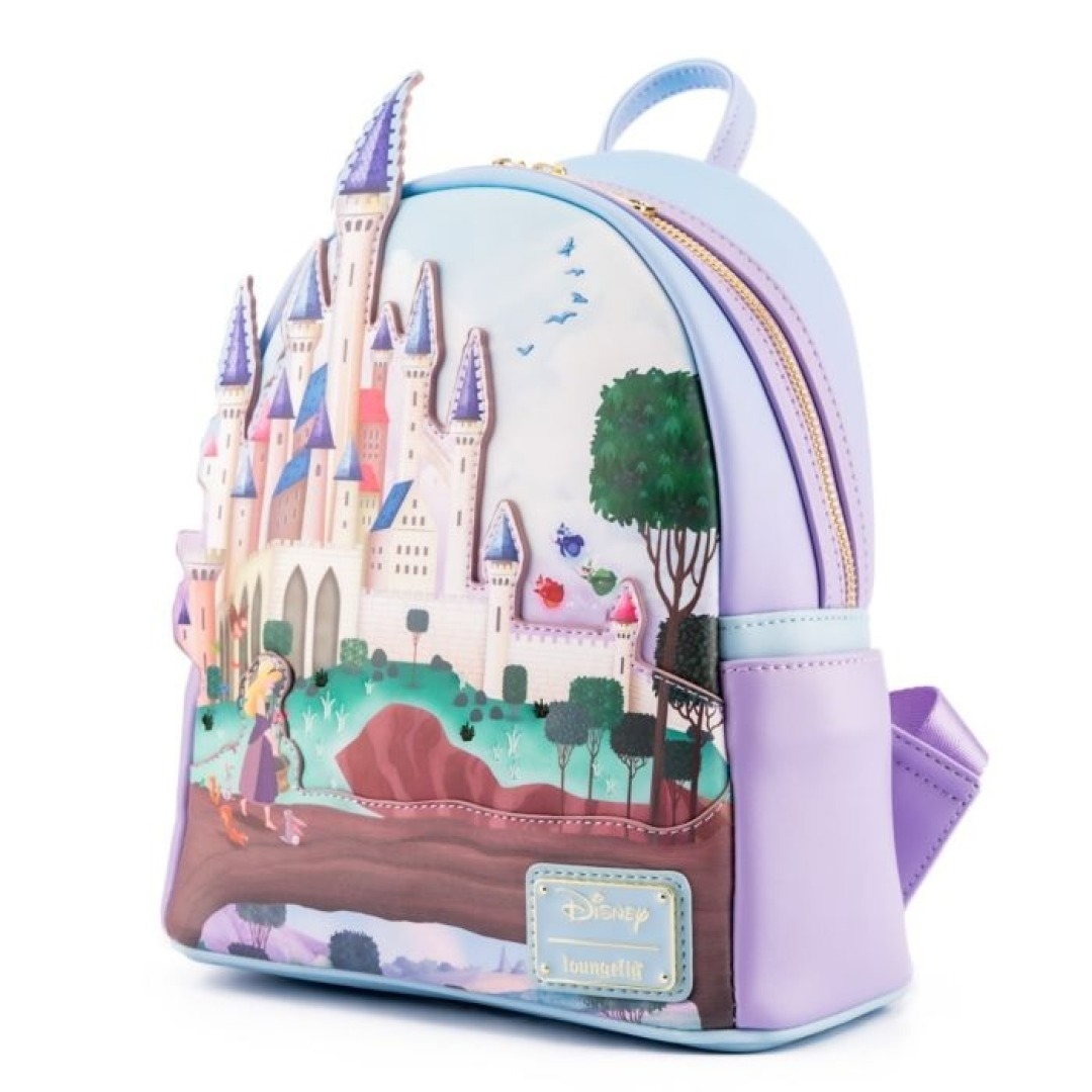 aa67b0764f5a682d5e09c3832b2d0137-1.jpg Disney Sleeping Beauty Castle Loungefly Backpack - Image 1