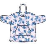 Disney Stitch Pink Sweat Poncho Children Size (7-14 Years)