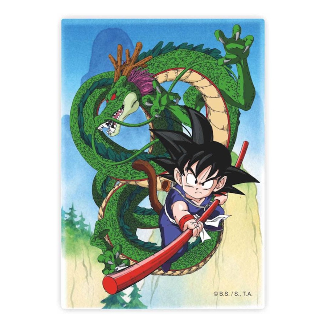aad5291f2a7927a60a0fb97af42cfaca.jpg Dragon Ball Shenron & Goku Magnet - Image 1
