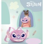 Disney Stitch Angel Love Mini Heady Fur Backpack 21x25x8cm