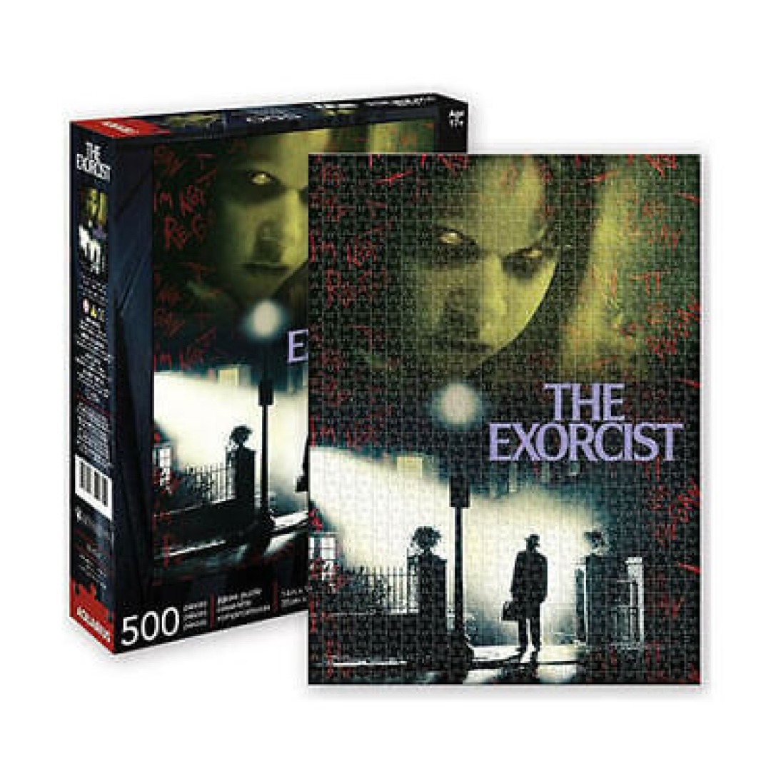 ab72a8effa66e58465319e3a93297ee0-1.jpg The Exorcist Puzzle 500 Pieces - Image 1