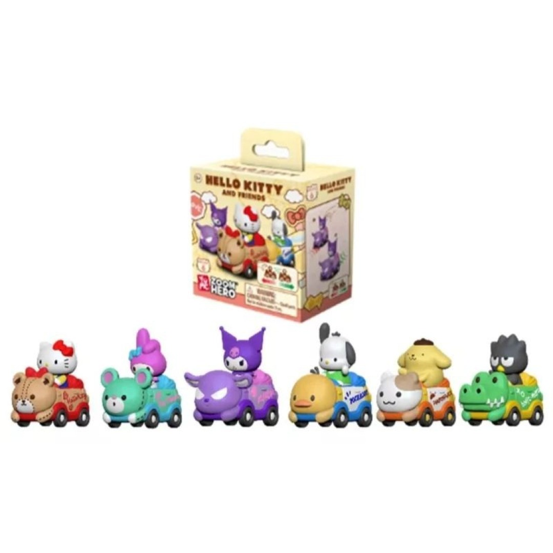 abcf06e04c1ba01654e82e4ccb71da7c.jpg Hello Kitty Zoom Hero Series 1 Mystery Figure - Image 1