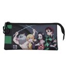 Demon Slayer Akushon Triple Pencil Case