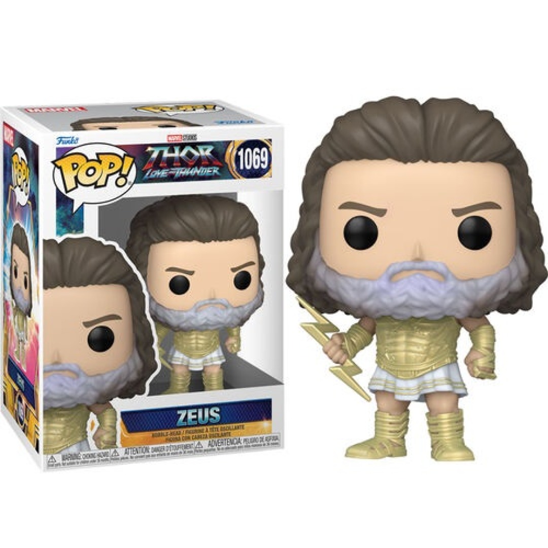 ac4550e71fe5a49a2bea3a53917184b9.jpg Funko POP! Marvel Thor Love & Thunder N° 1069 - Zeus - Image 1