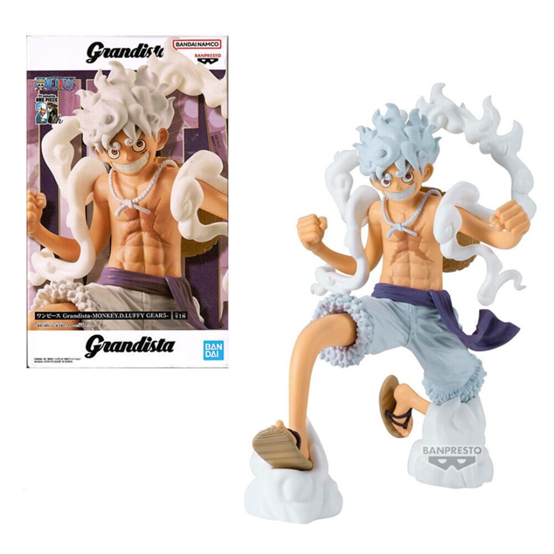 ac84b2724b33a3e79e2ce478982b71cd.jpg One Piece Monkey D.Luffy Gear 5 Grandista Banpresto Figure - Image 1