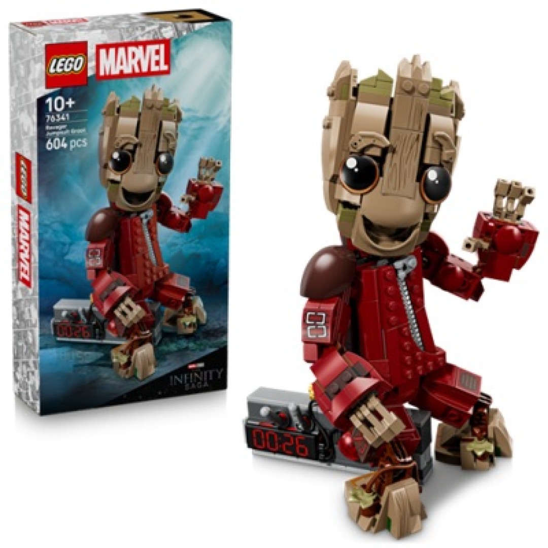 accdb27ccb891b9009045545c2f3c9f0.jpg LEGO Marvel 76341 Ravager Jumpsuit Groot - Image 1