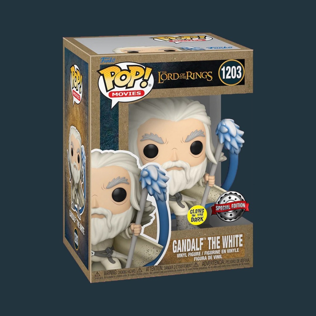 ad4f55774a62b1f6cdd9d6ec2d500dd4.jpg Funko POP! The Lord Of The Rings N° 1203 - Gandalf The White - Image 1