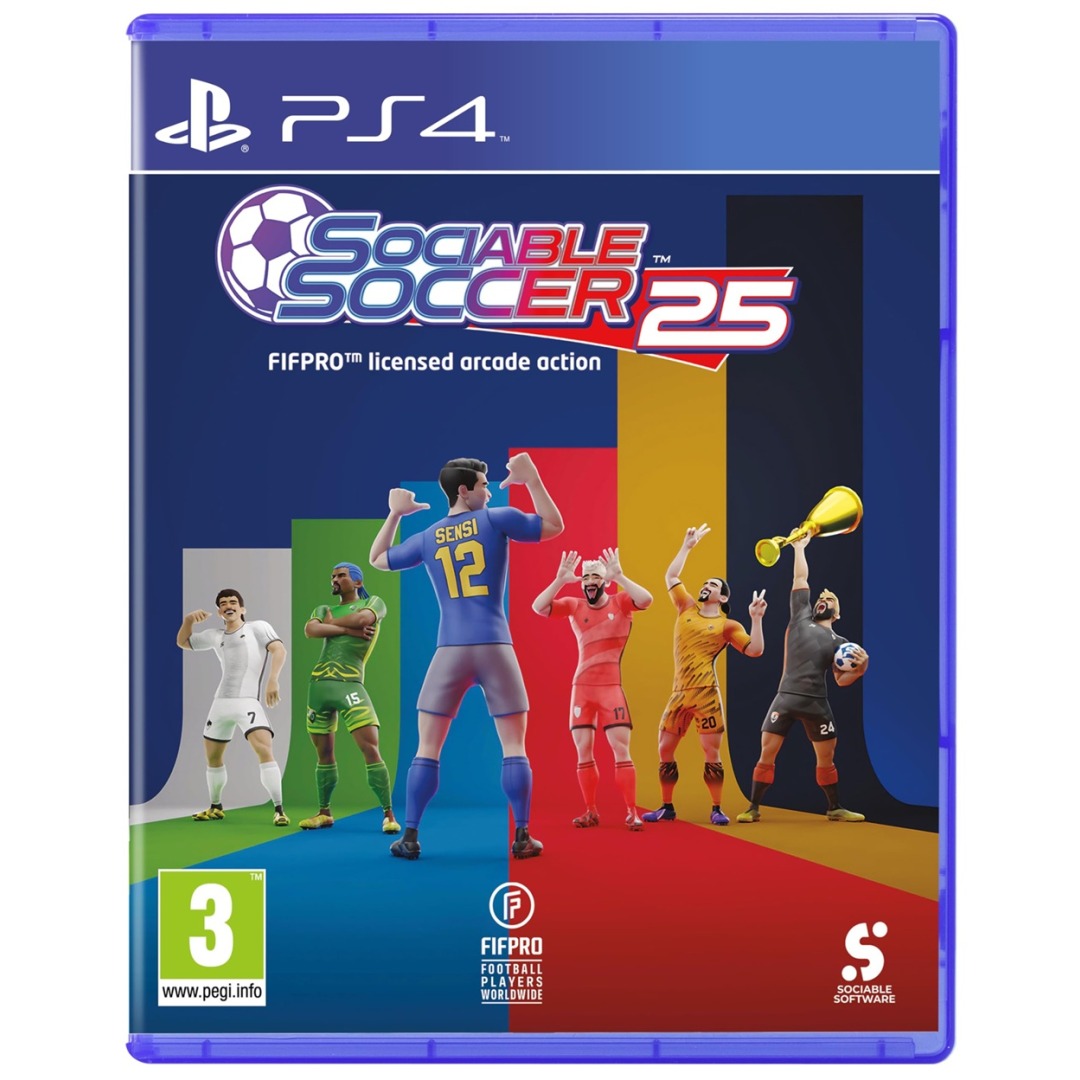 adca53f9e7bdbcbf2eaa40d026ac079a.jpg PS4 Sociable Soccer 25 - Image 1