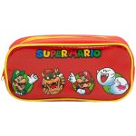 Super Mario Core Character Circles Pencil Case
