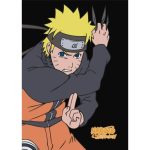 Naruto Polar Plaid 100% Microfiber 100x140 cm