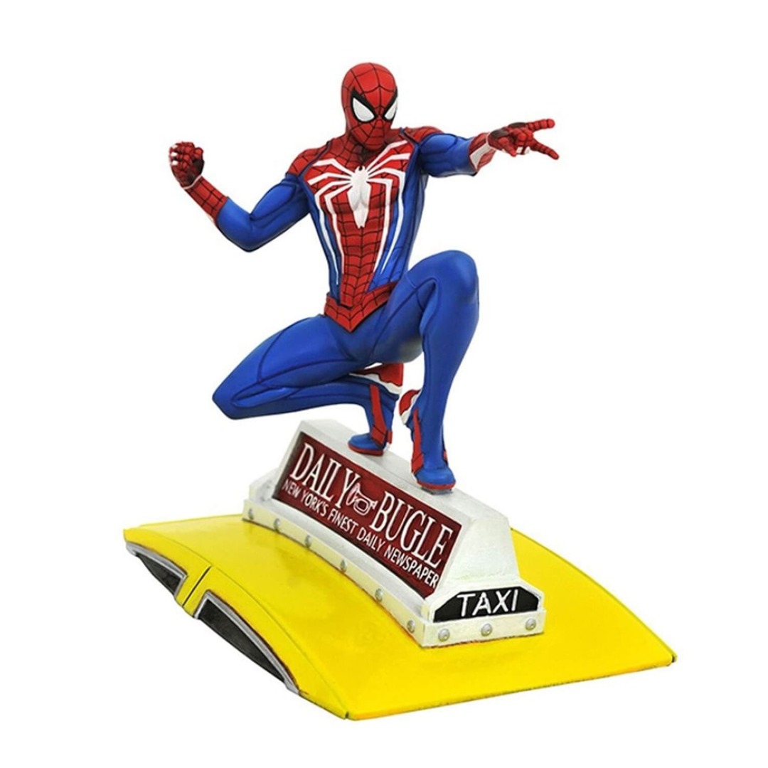 aeb86968cabbb258e1ea1b52639f1245-1.jpg Marvel Spider-Man On Taxi Diamond Select Diorama - Image 1