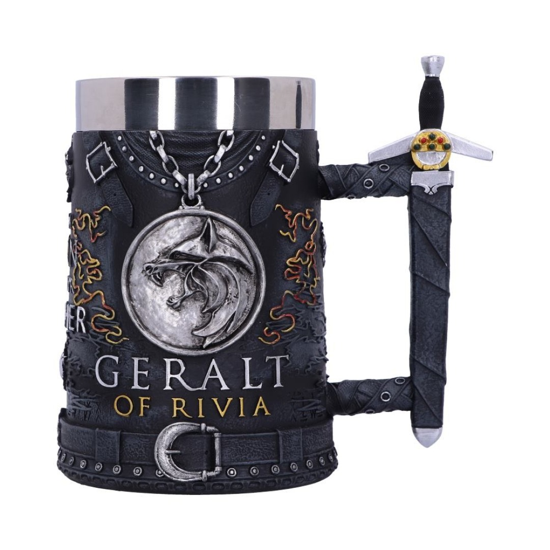 af7e4b26c8cf2c6825f1948df952cf01-1.jpg The Witcher Geralt Tankard - Image 1