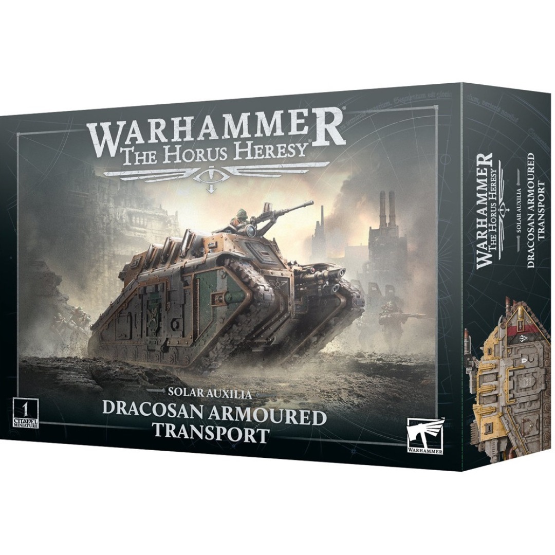 b0372c116bd75e55c512cca55bf22d28-1.jpg Warhammer The Horus Heresy Solar Auxilia Dracosan Armoured Transport (31-71) - Image 1