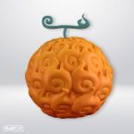 One Piece Flame-Flame Fruit Money Box