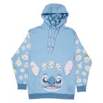 Disney Stitch Springtime Stitch Unisex Loungefly Hoodie (XL)