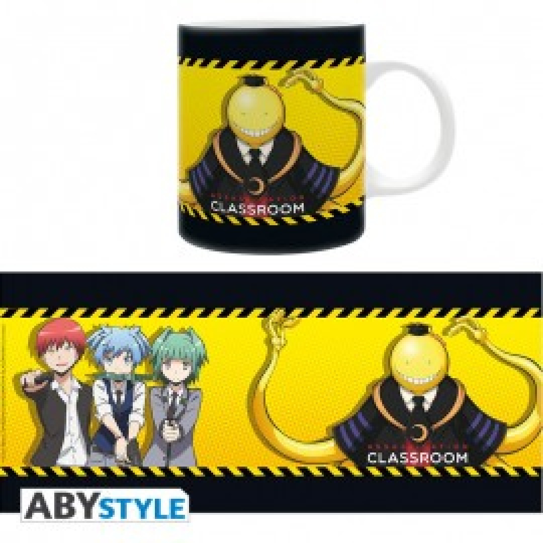 b1c79819681770419bf8c02e1bf2fe0f.jpg Assassination Classroom Koro vs Students Mug 320ml - Image 1