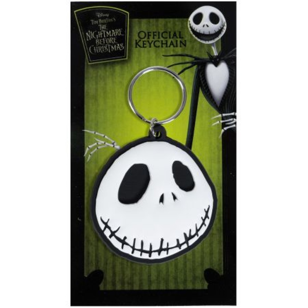 b1e7b62406693a96a288bcce2a5c1880.jpg Disney Nightmare Before Christmas Jack Keychain - Image 1