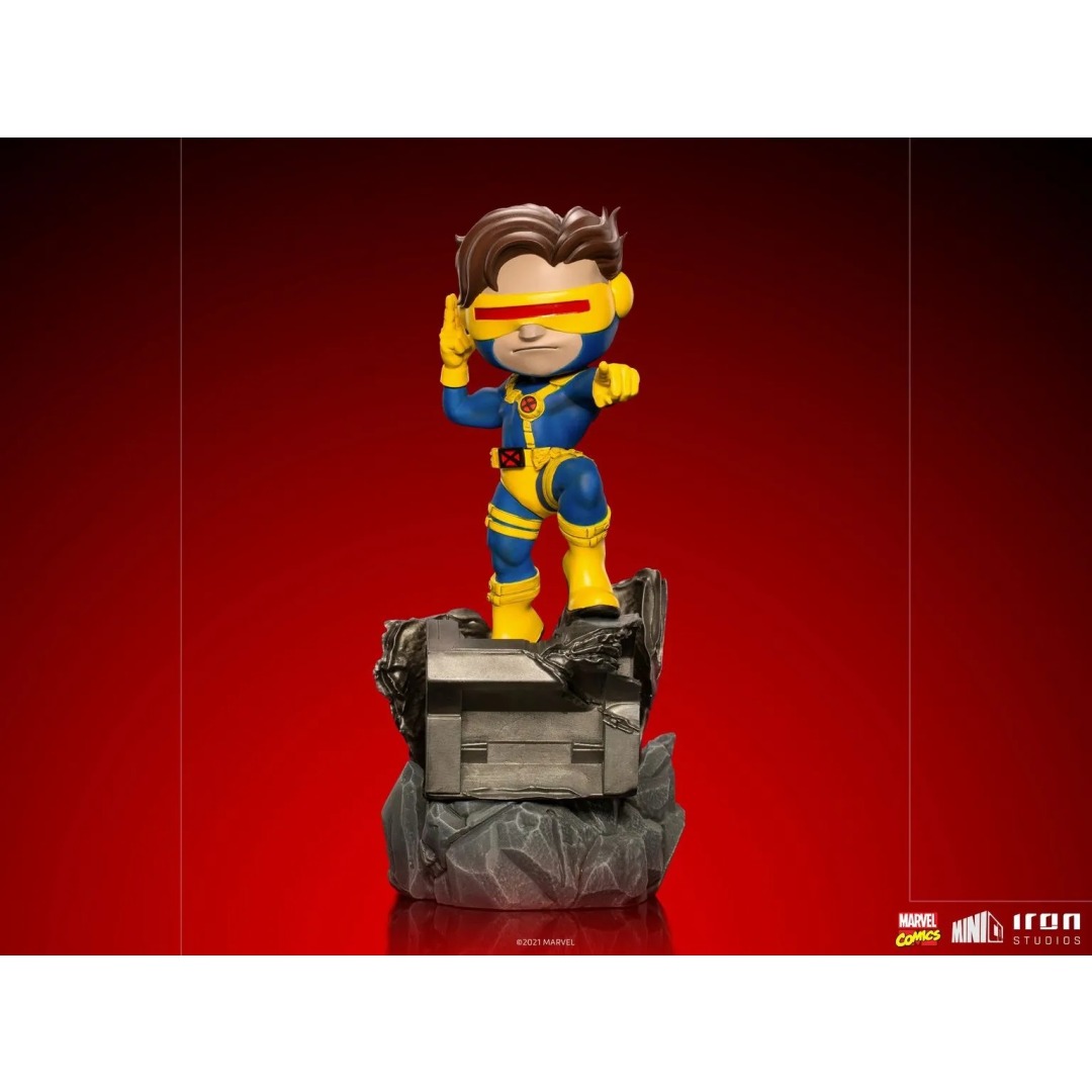 b3b50ac21bc9b4c828d0202c907d619f-1.jpg Marvel X-Men Cyclops MiniCo Iron Studios Statue - Image 1