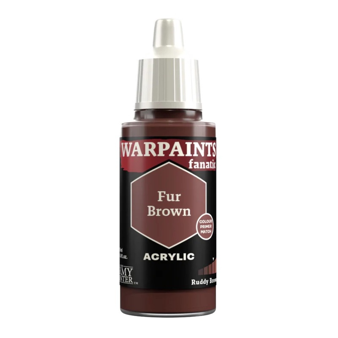 b4280202eebe9920de59bdff54f2f77e.jpg The Army Painter Warpaints Fanatic: Fur Brown - Image 1
