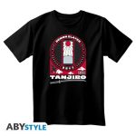 Demon Slayer Tanjiro Inspiration Black T-Shirt (XL)