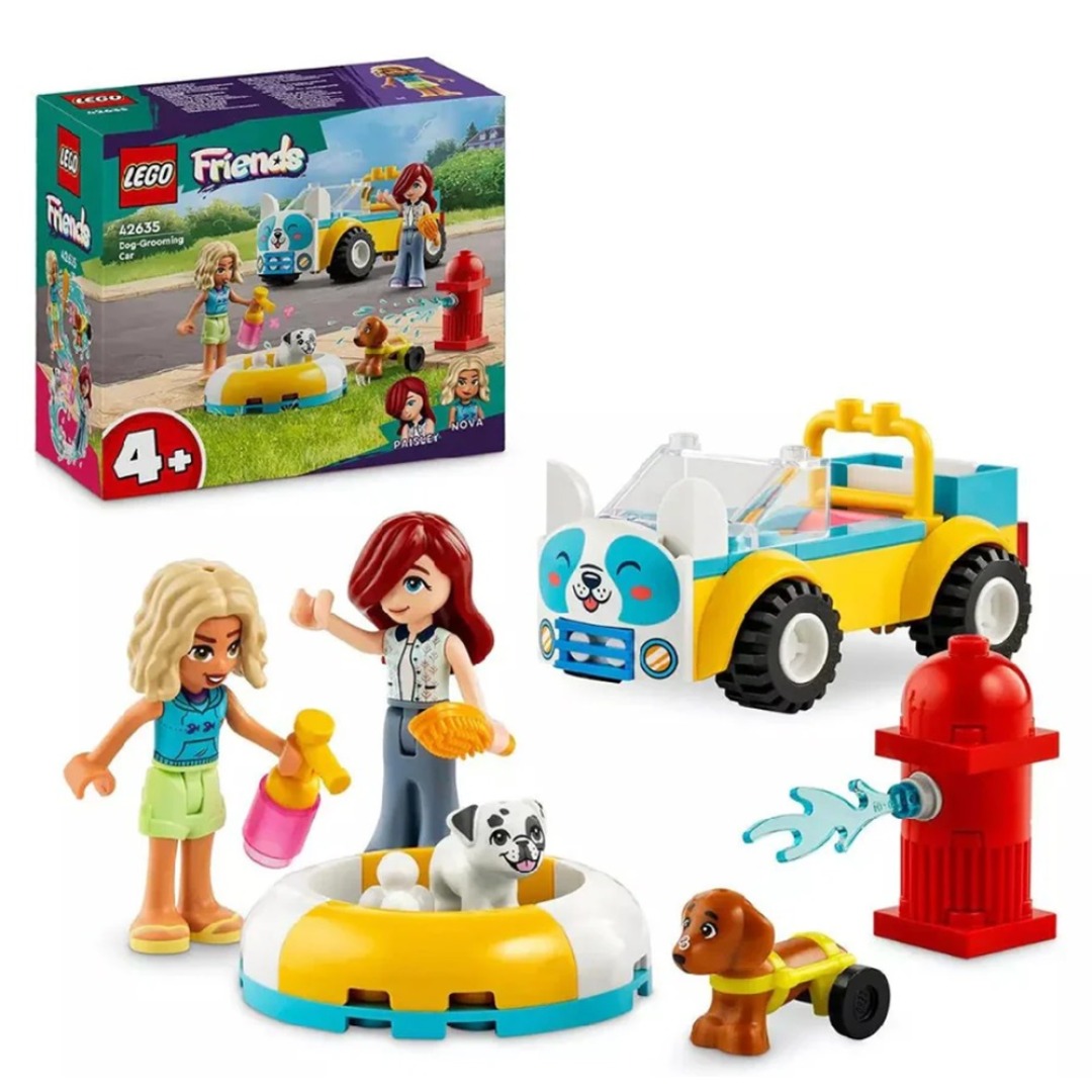 b50115dacd71b2d40b971b333b779632.jpg LEGO Friends 42635 Dog Grooming Car - Image 1