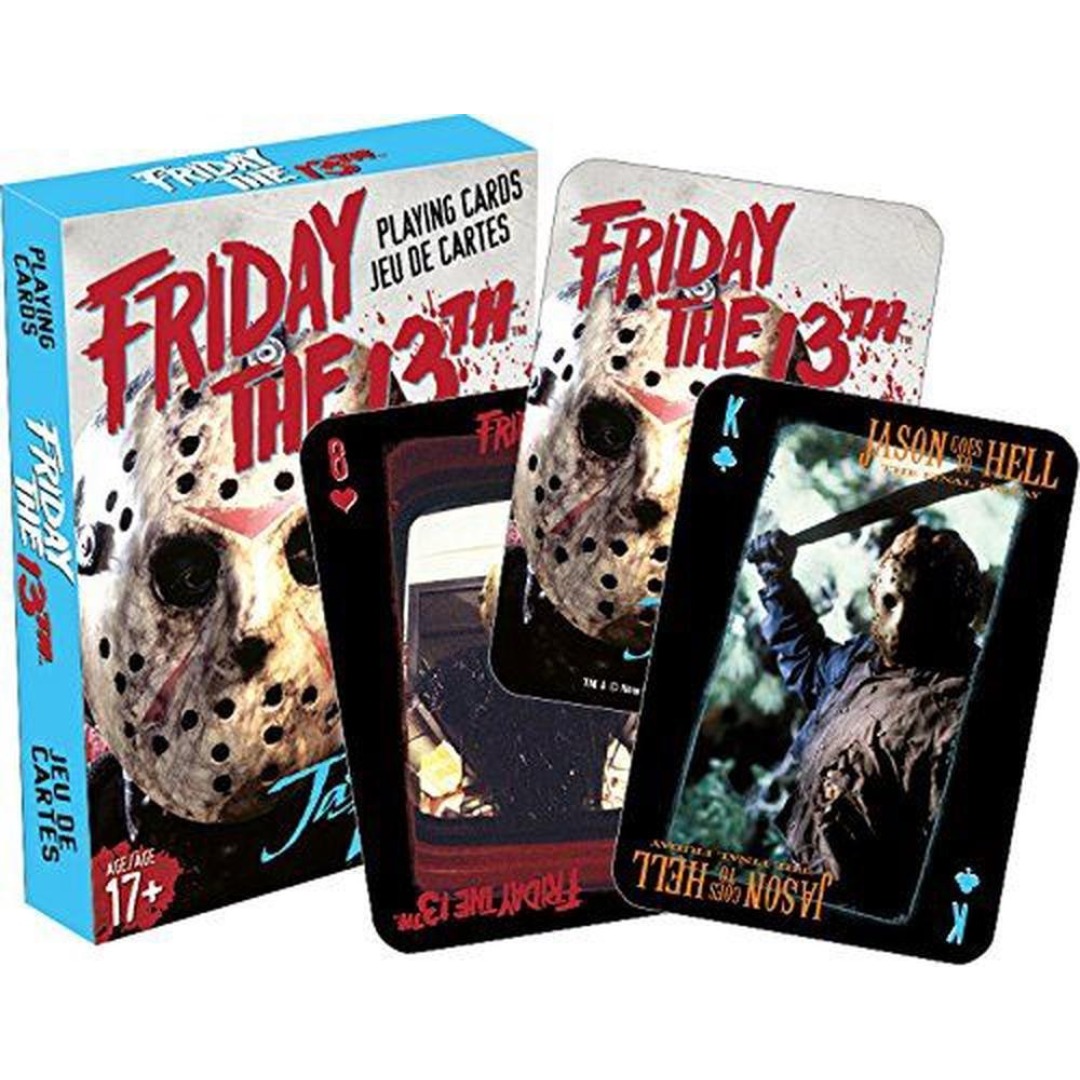 b5e3c842c2b3eae5434d67f10b8be958-1.jpg Friday The 13th Playing Cards - Image 1