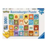 Pokemon Portraits of Pokemon Puzzle 100 Pieces