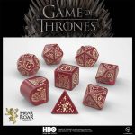Q-Workshop Game of Thrones Lannister Dice Set