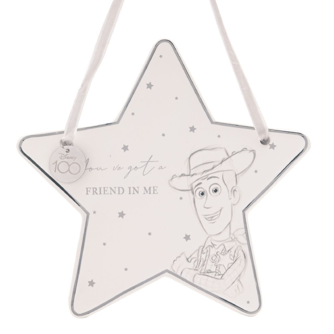 b89aac3078c9579fec19f7a01df042ba.jpg Disney Toy Story Woody Ceramic Decorative Plaque - Image 1