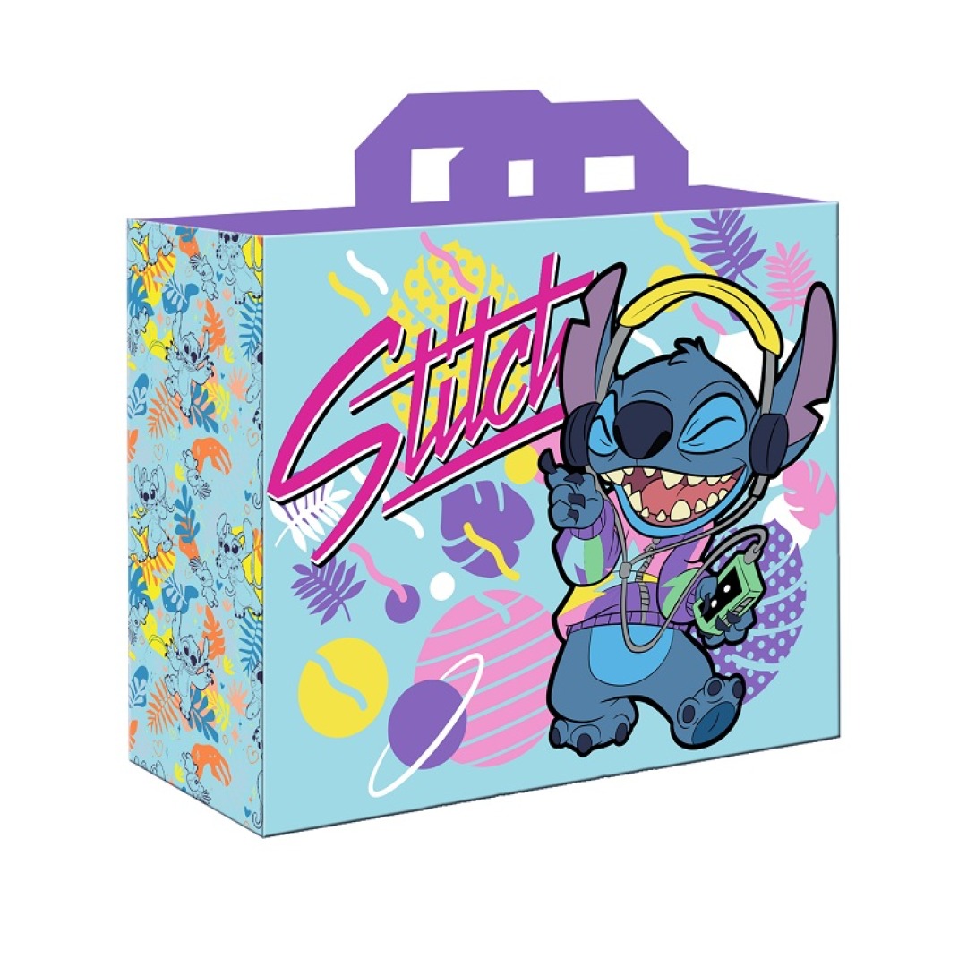 ba30774248c635e5ede1fa89e6e44686.jpg Disney Stitch Music Shopping Bag - Image 1