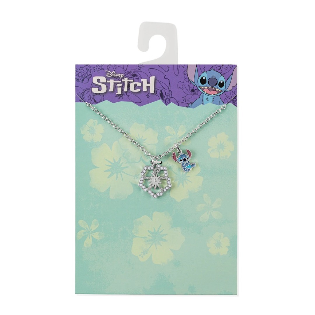 ba823f0aab367e697ffb7691cc734295.jpg Disney Stitch Flower Necklace - Image 1
