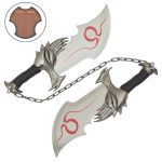 God of War Kratos Daggers With Stand Replica