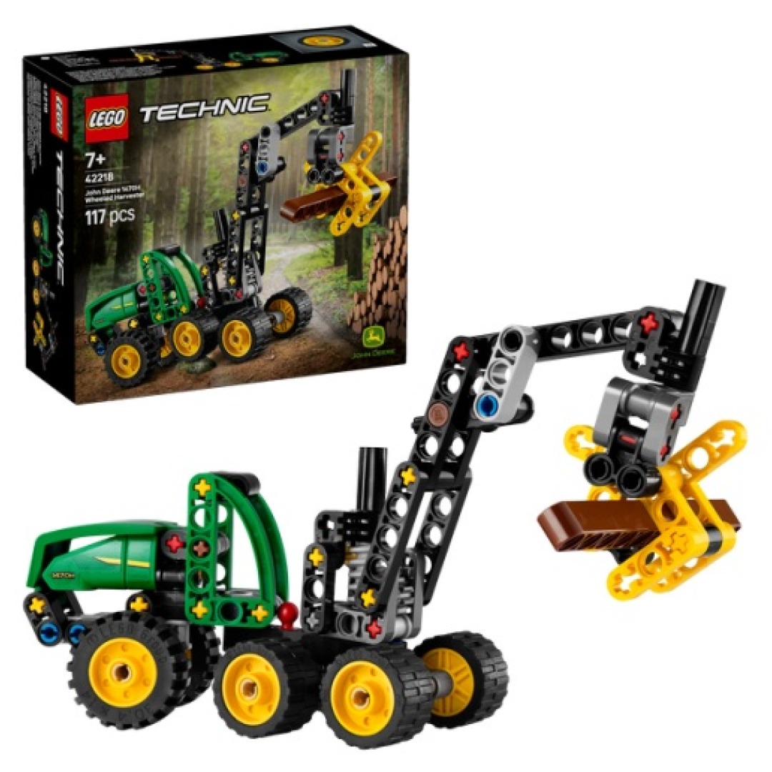 bc650abebcb9d3f242b7cbe9c03e64c4.jpg LEGO Technic 42218 John Deere 1470H Wheeled Harvester - Image 1