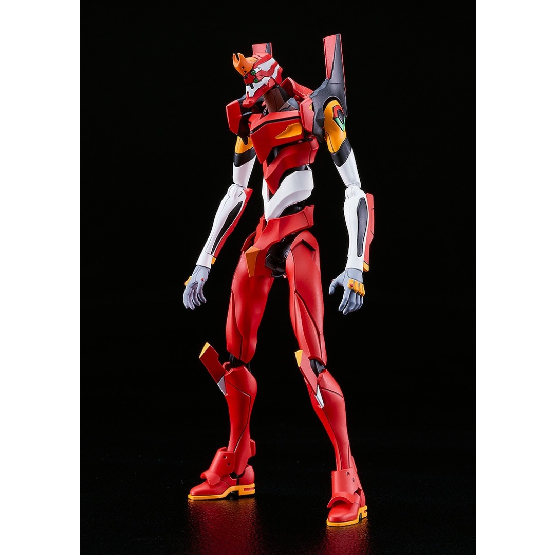 bcaaf11700dcf3fcb350a6e103803ef4.jpg Evangelion 2.0 Unit 02 Moderoid Goodsmile Model Kit - Image 1