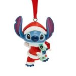 Disney Stitch & Scrump Christmas Decoration Figure