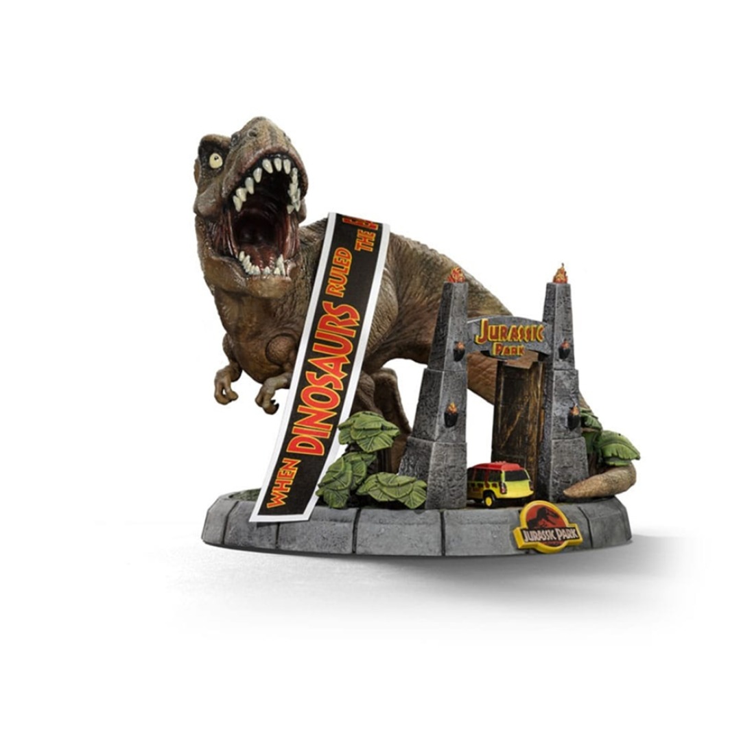 bdb30fba289097945f8d032e6b8179af-1.jpg Jurassic Park T-Rex Illusion Deluxe Minico Figurine - Image 1