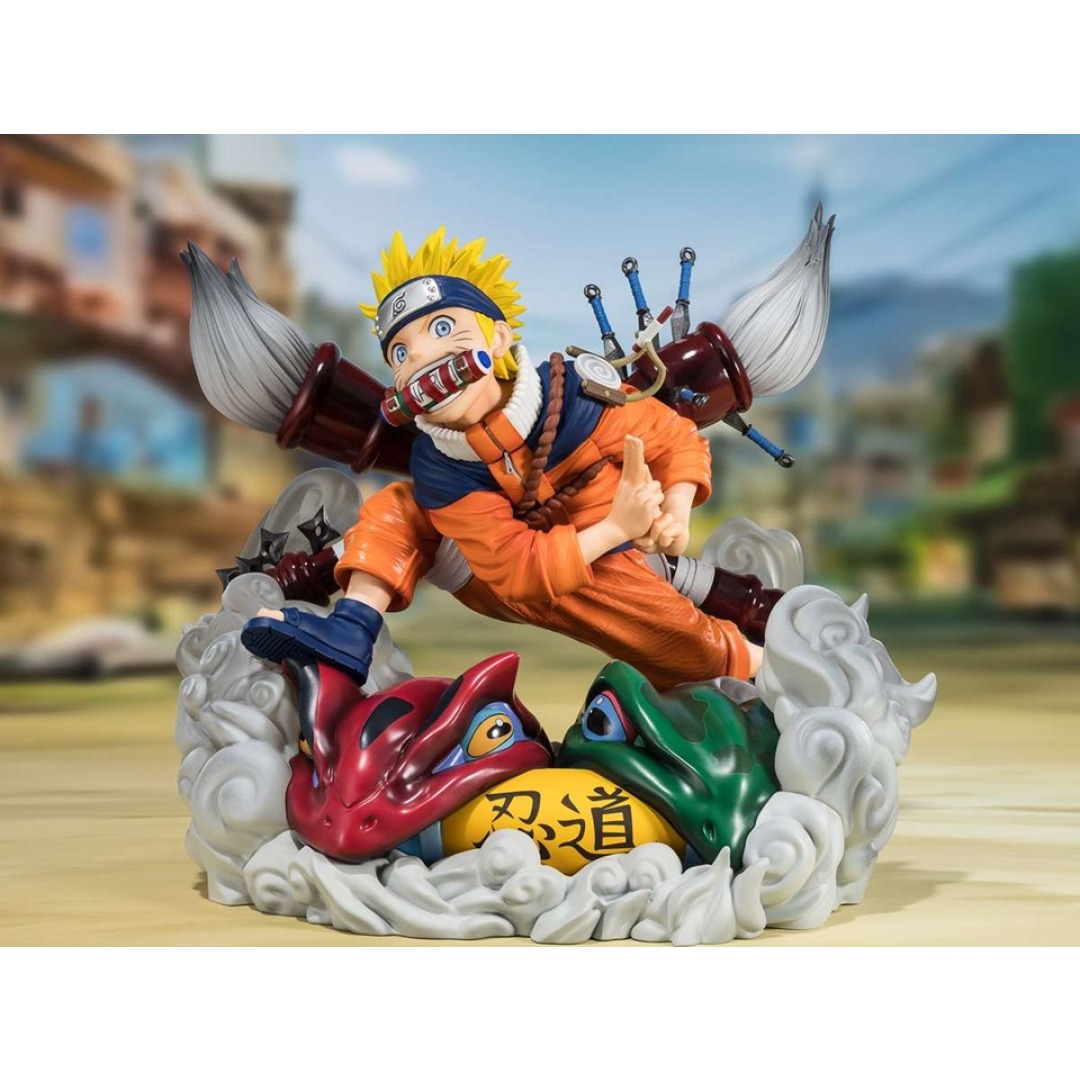 be2fdca840ca56ac3253f92f643e3e34.jpg Naruto Shippuden Naruto Uzumaki FiguartsZERO Bandai Statue - Image 1