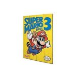 Super Mario Bros 3 Printing On Wood 40x59cm