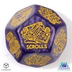 Q-Workshop Treasure Generator Die Shimmering Purple & Gold