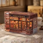 DIY Miniature House Corner Coffee Shop
