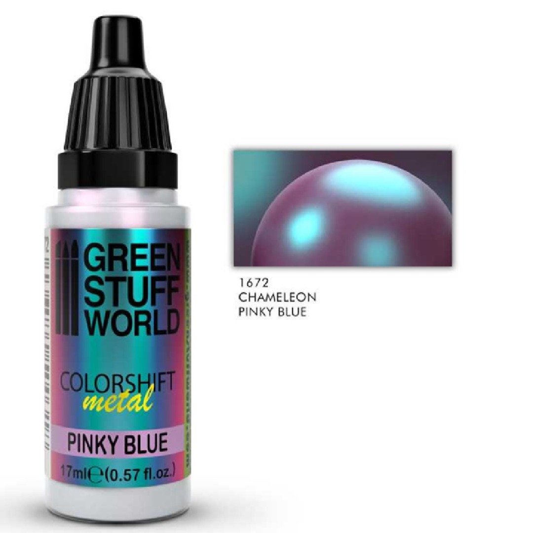 bf860eecb9f08c021f3080526e87b2ea.jpg Green Stuff World Chameleon Colorshift Metal Pinky Blue 17ml - Image 1